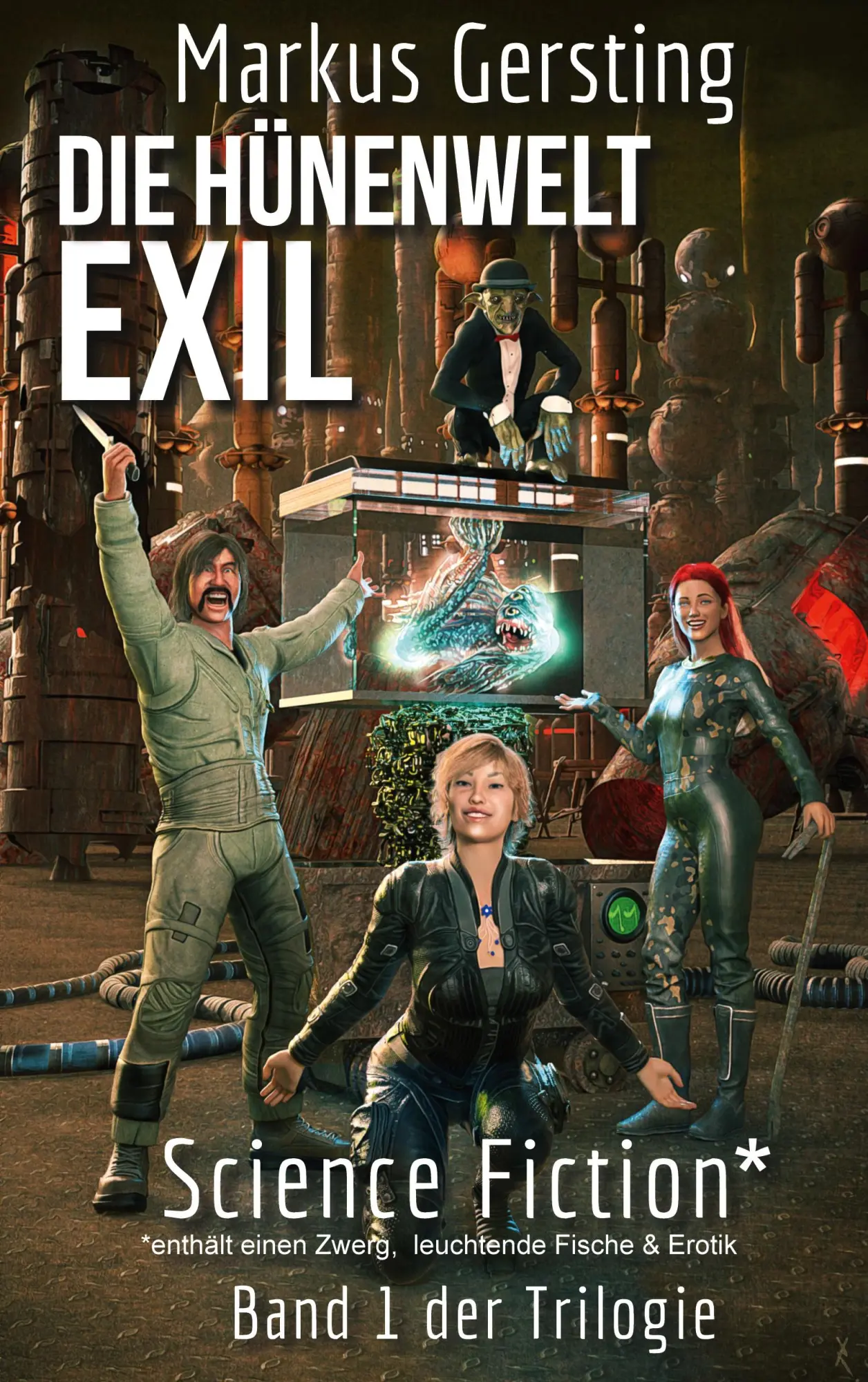 Cover: 9783759751652 | Hydorgol - Exil | Teil 1 der Hünenwelt Trilogie | Markus Gersting