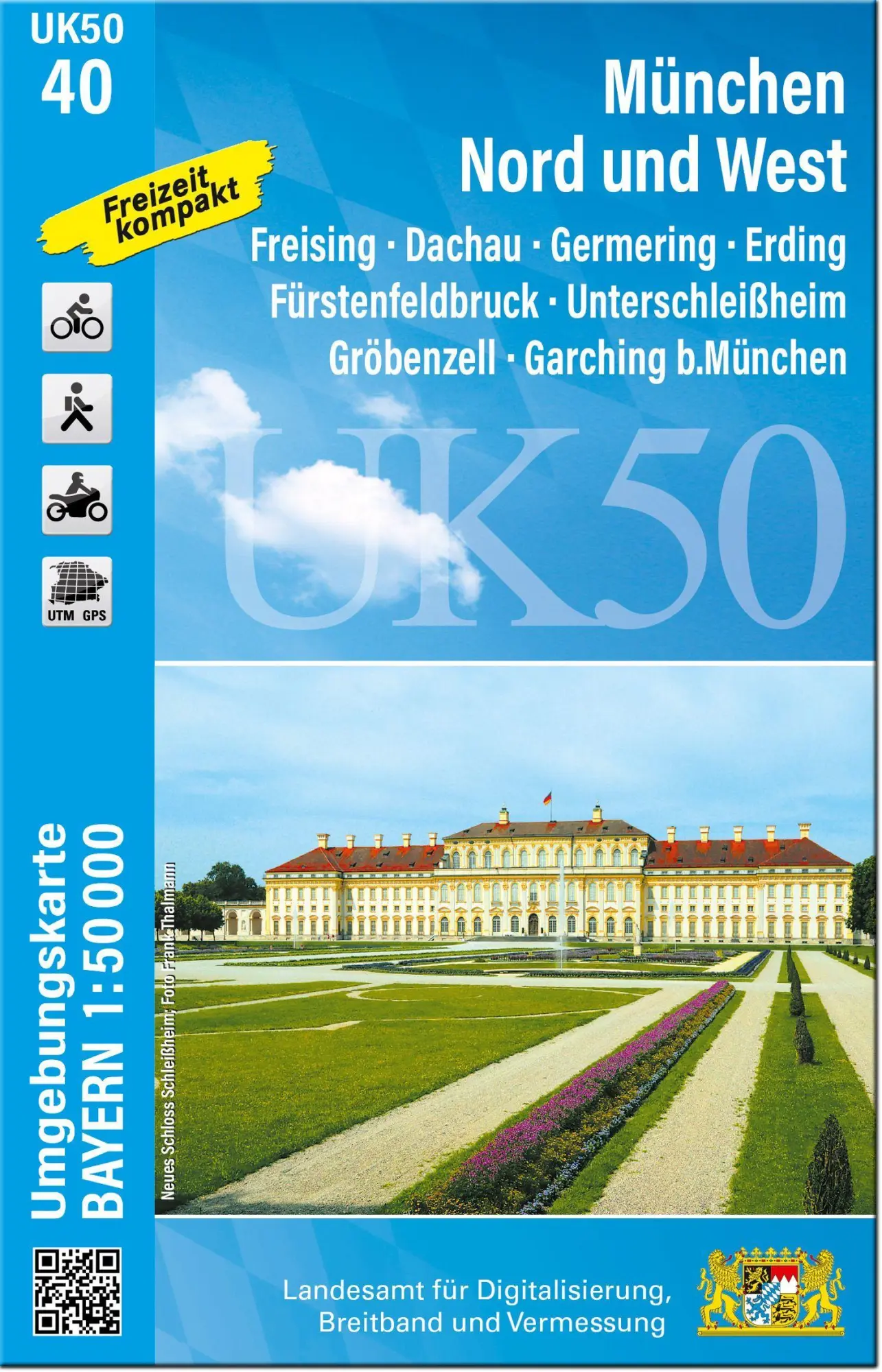 Cover: 9783987761652 | UK50-40 München Nord und West | Digitalisierung | (Land-)Karte | 2026