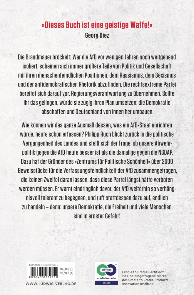 Bild: 9783453281752 | Es ist 5 vor 1933 | Was die AfD vorhat - und wie wir sie stoppen