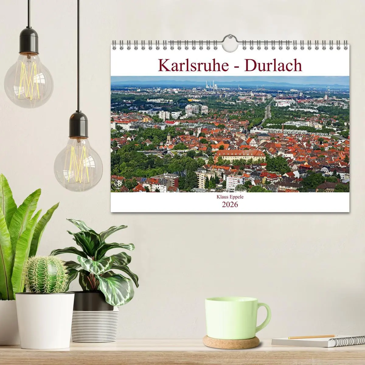 Bild: 9783457621752 | Karlsruhe-Durlach (Wandkalender 2026 DIN A4 quer), CALVENDO...