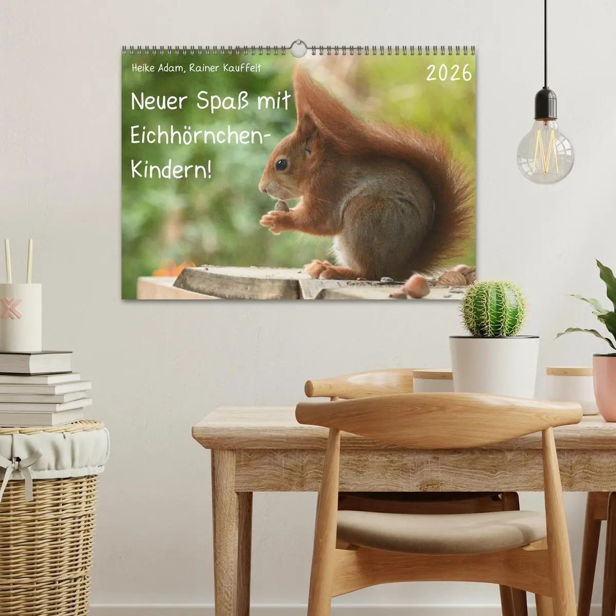Bild: 9783516021752 | Neuer Spaß mit Eichhörnchen-Kindern (Wandkalender 2026 DIN A3...
