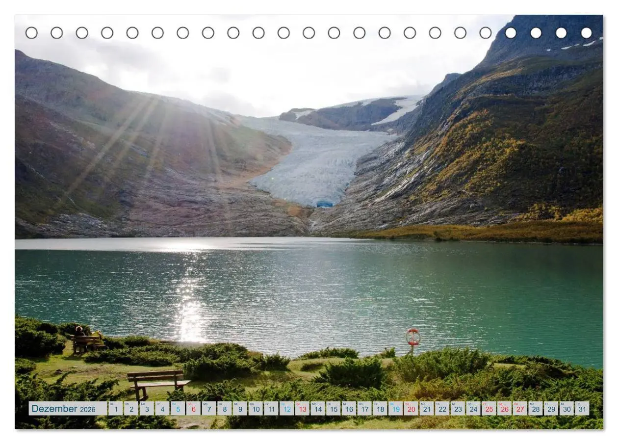 Bild: 9783516191752 | Norwegen - Hurtigruten (Tischkalender 2026 DIN A5 quer), CALVENDO...