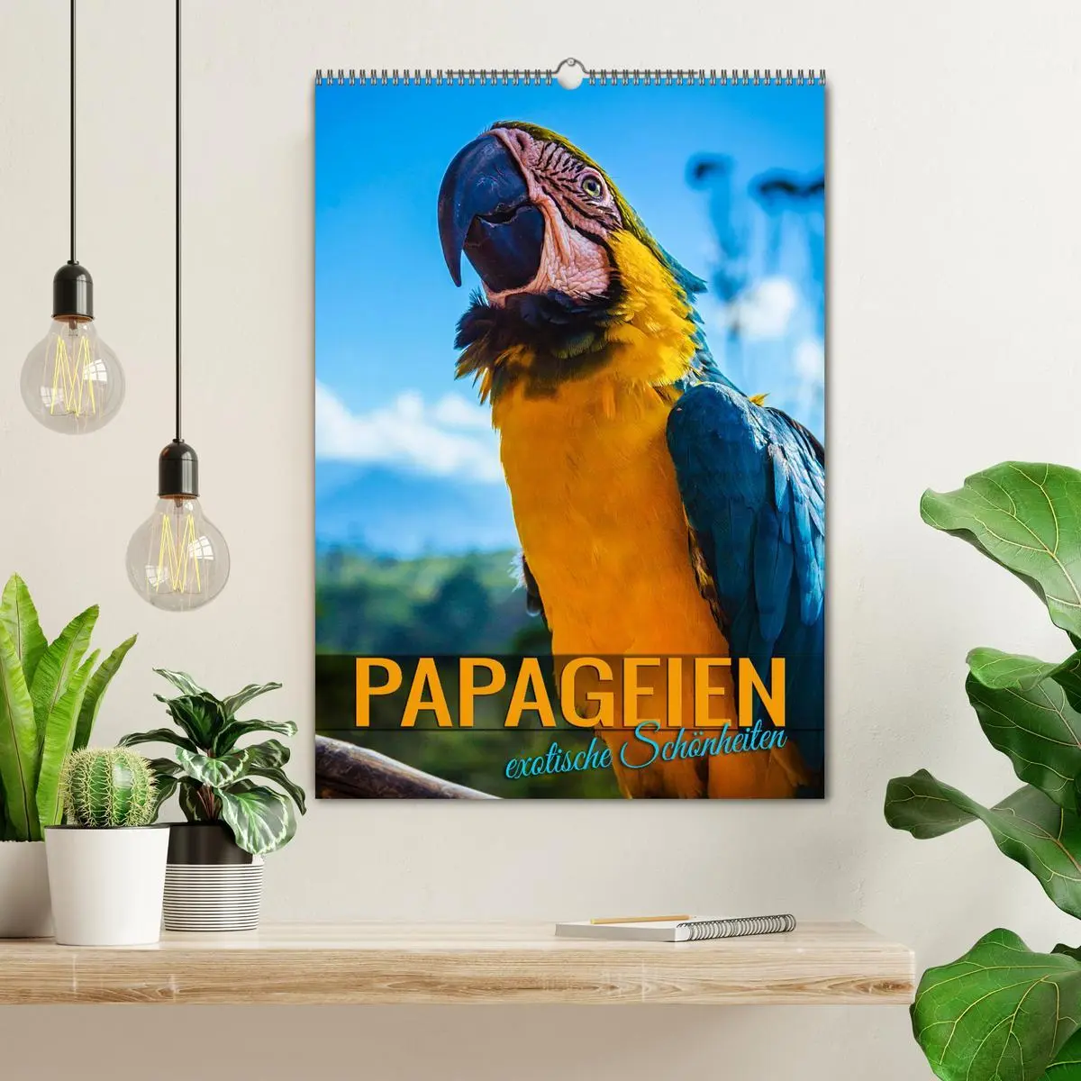Bild: 9783516331752 | Papageien - exotische Schönheiten (Wandkalender 2026 DIN A2 hoch),...