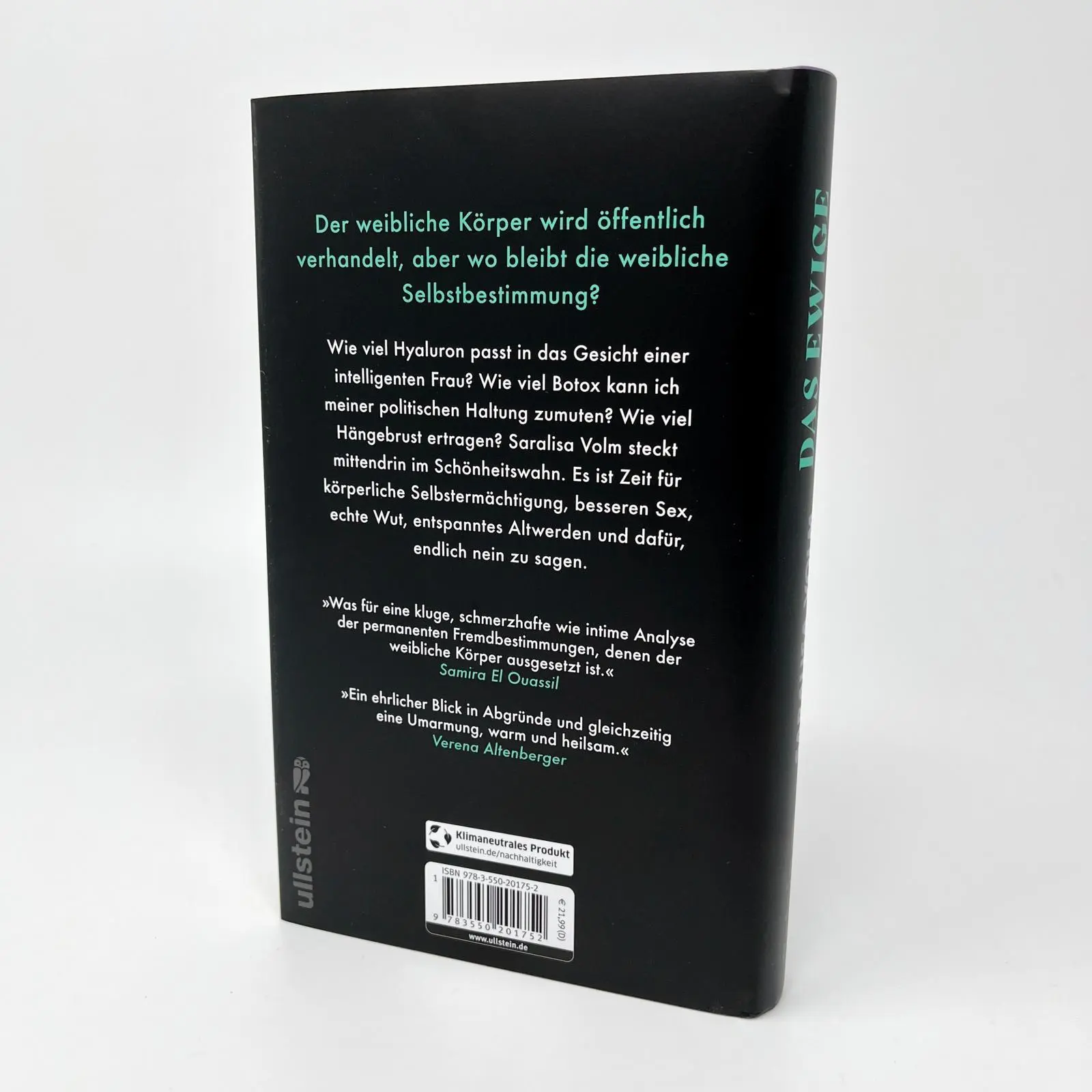 Bild: 9783550201752 | Das ewige Ungenügend | Saralisa Volm | Buch | 272 S. | Deutsch | 2023