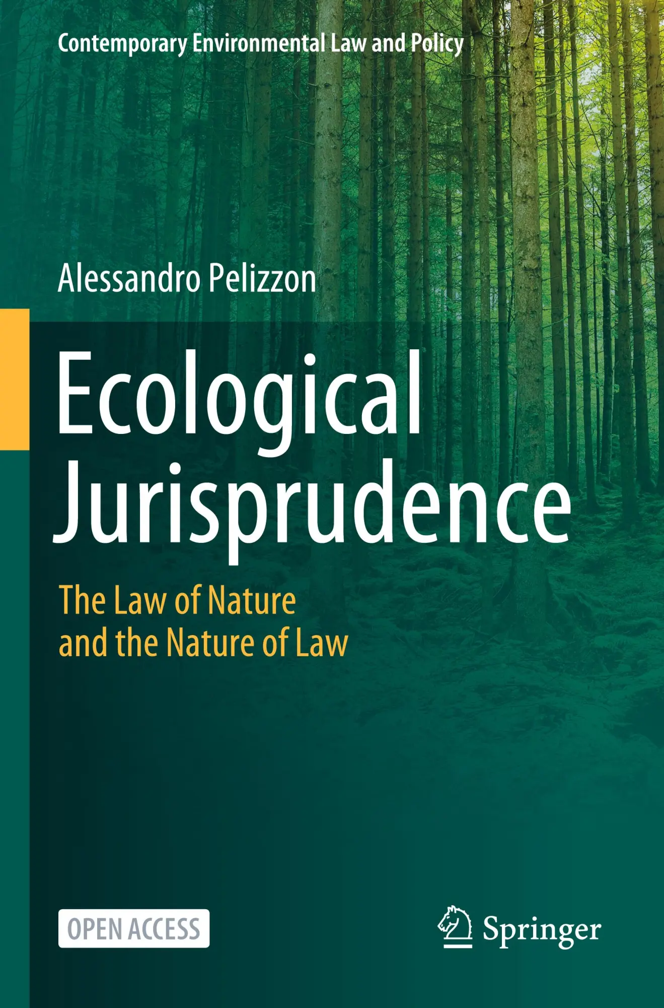 Cover: 9789819601752 | Ecological Jurisprudence | The Law of Nature and the Nature of Law