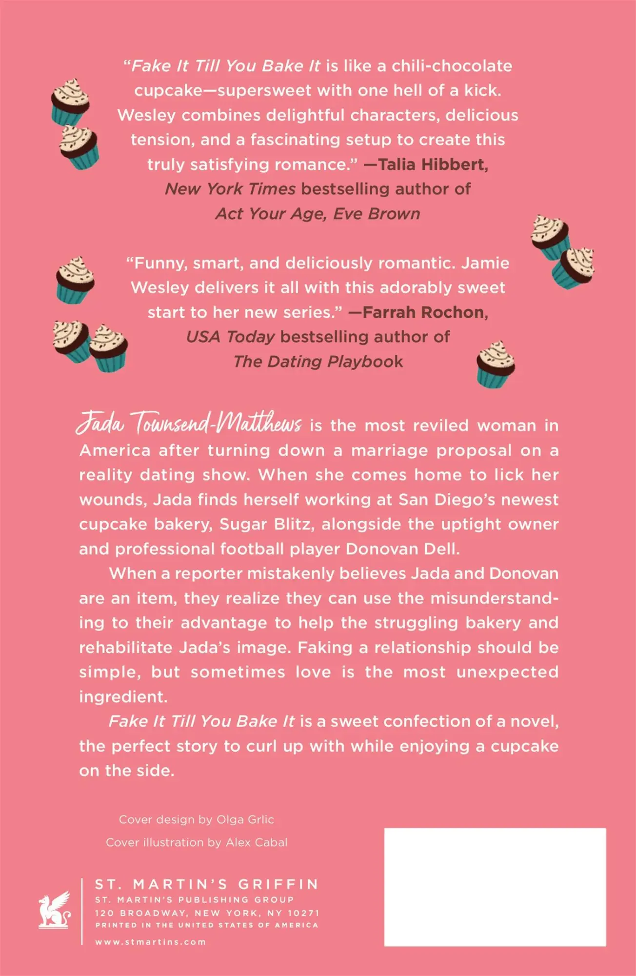 Rückseite: 9781250801852 | Fake It Till You Bake It | Jamie Wesley | Taschenbuch | Englisch