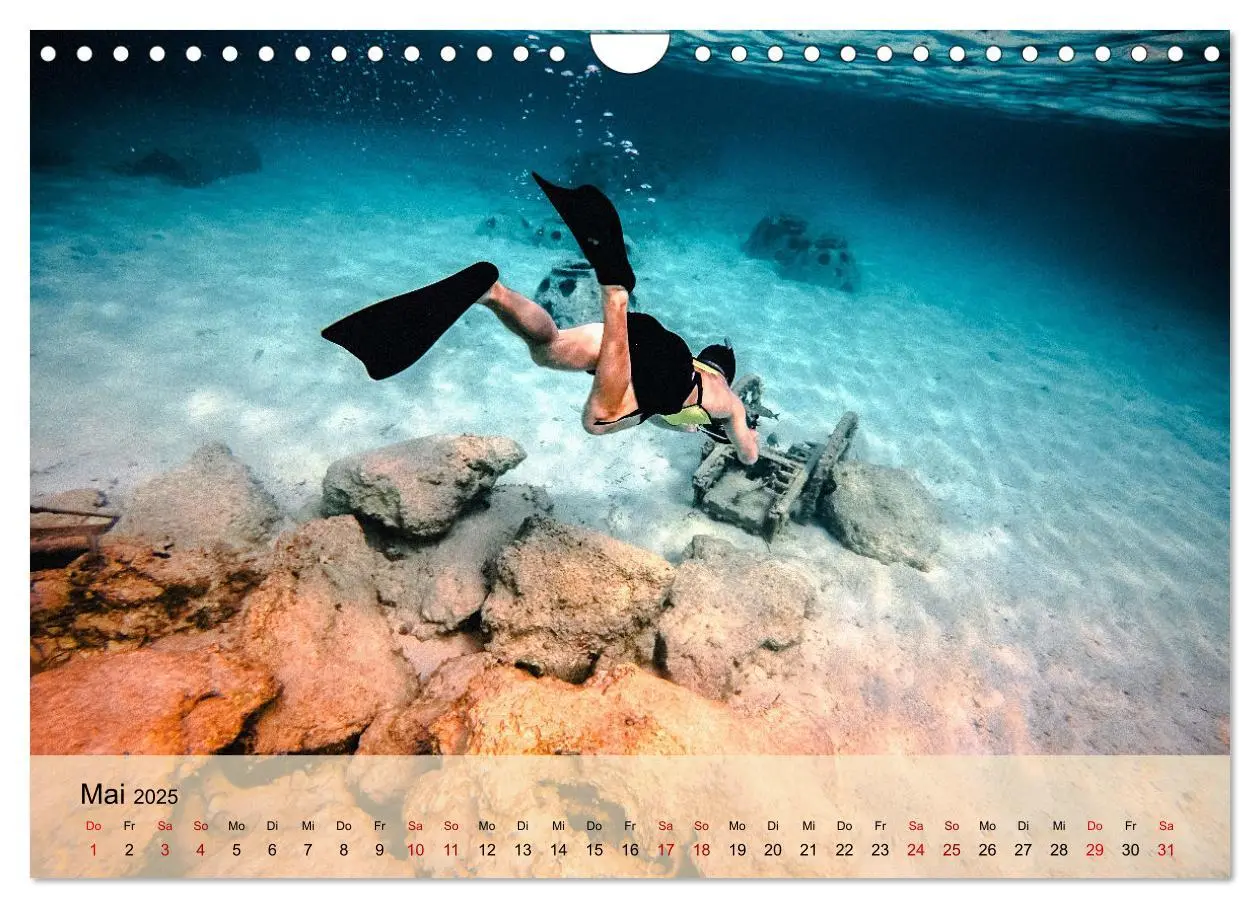 Bild: 9783383981852 | Erlebnis Tauchen - faszinierende Unterwasserwelt (Wandkalender 2025...