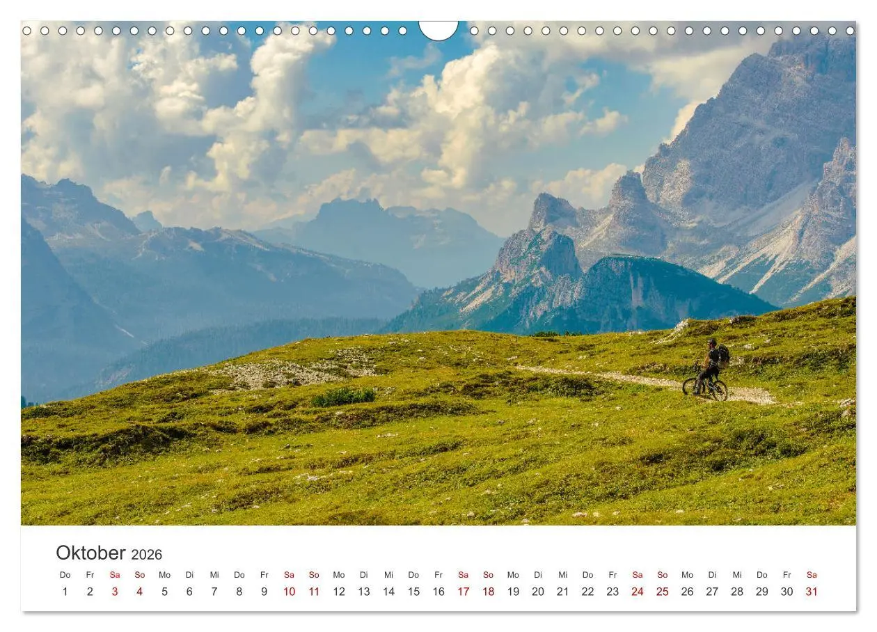Bild: 9783457541852 | Radtouren - Weil Fahrrad fahren das schönste ist. (Wandkalender...