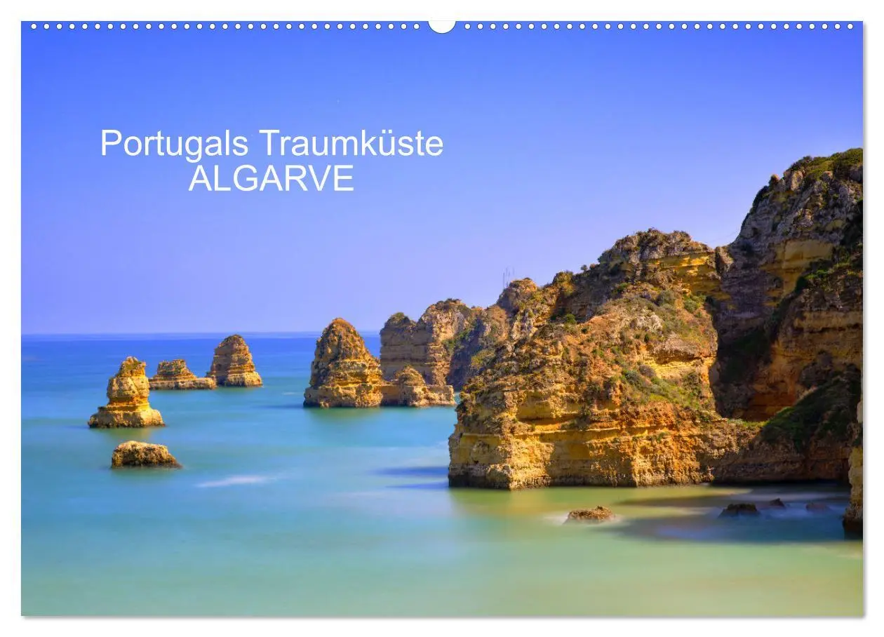 Cover: 9783457921852 | ALGARVE - Urlaub für die Seele (Wandkalender 2026 DIN A2 quer),...