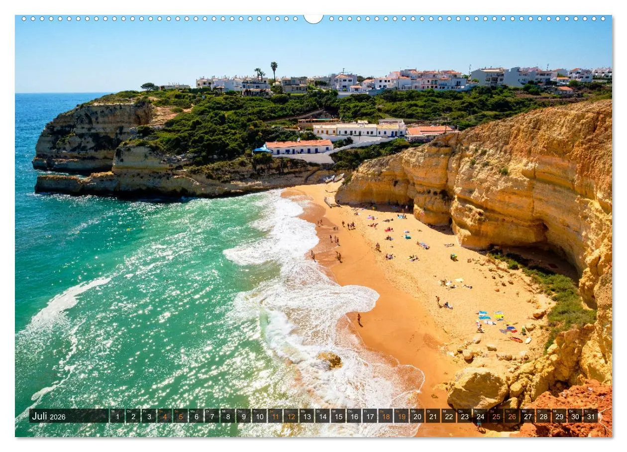 Bild: 9783457921852 | ALGARVE - Urlaub für die Seele (Wandkalender 2026 DIN A2 quer),...