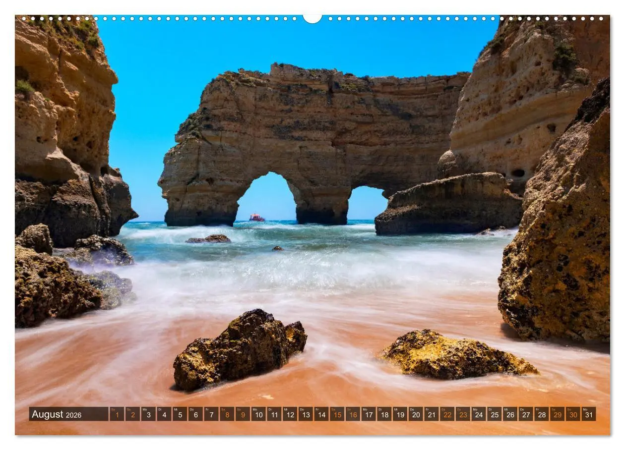 Bild: 9783457921852 | ALGARVE - Urlaub für die Seele (Wandkalender 2026 DIN A2 quer),...