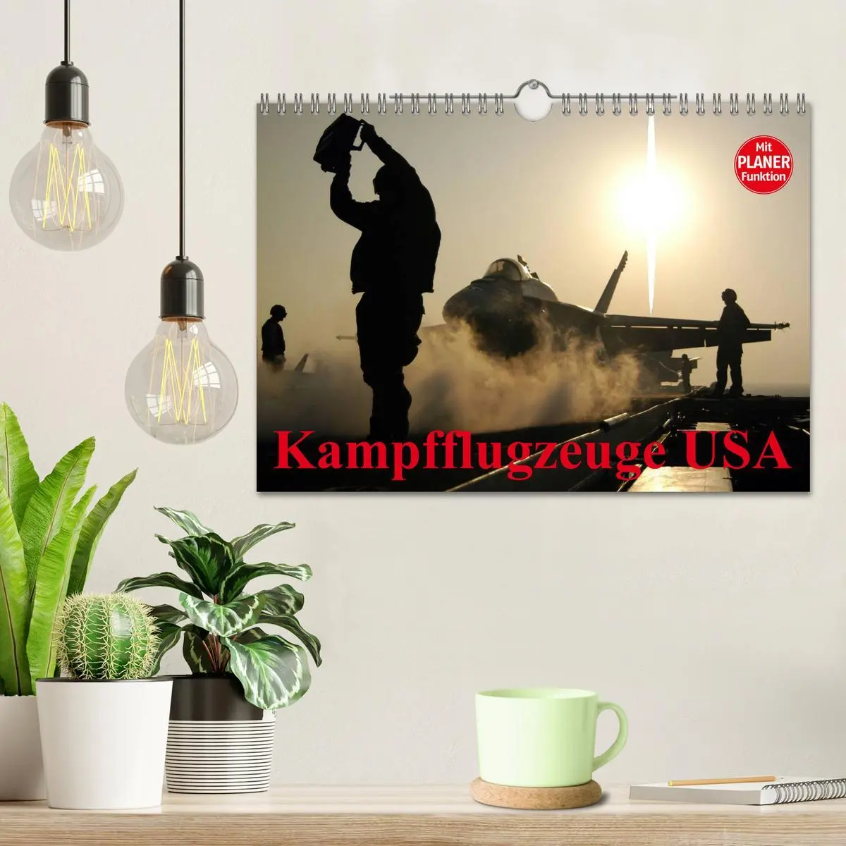 Bild: 9783516011852 | Kampfflugzeuge USA (Wandkalender 2026 DIN A4 quer), CALVENDO...