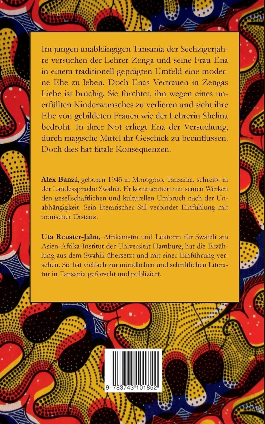 Rückseite: 9783743101852 | Versuchung | Erzählung aus Tansania | Alex Banzi | Taschenbuch | 2016
