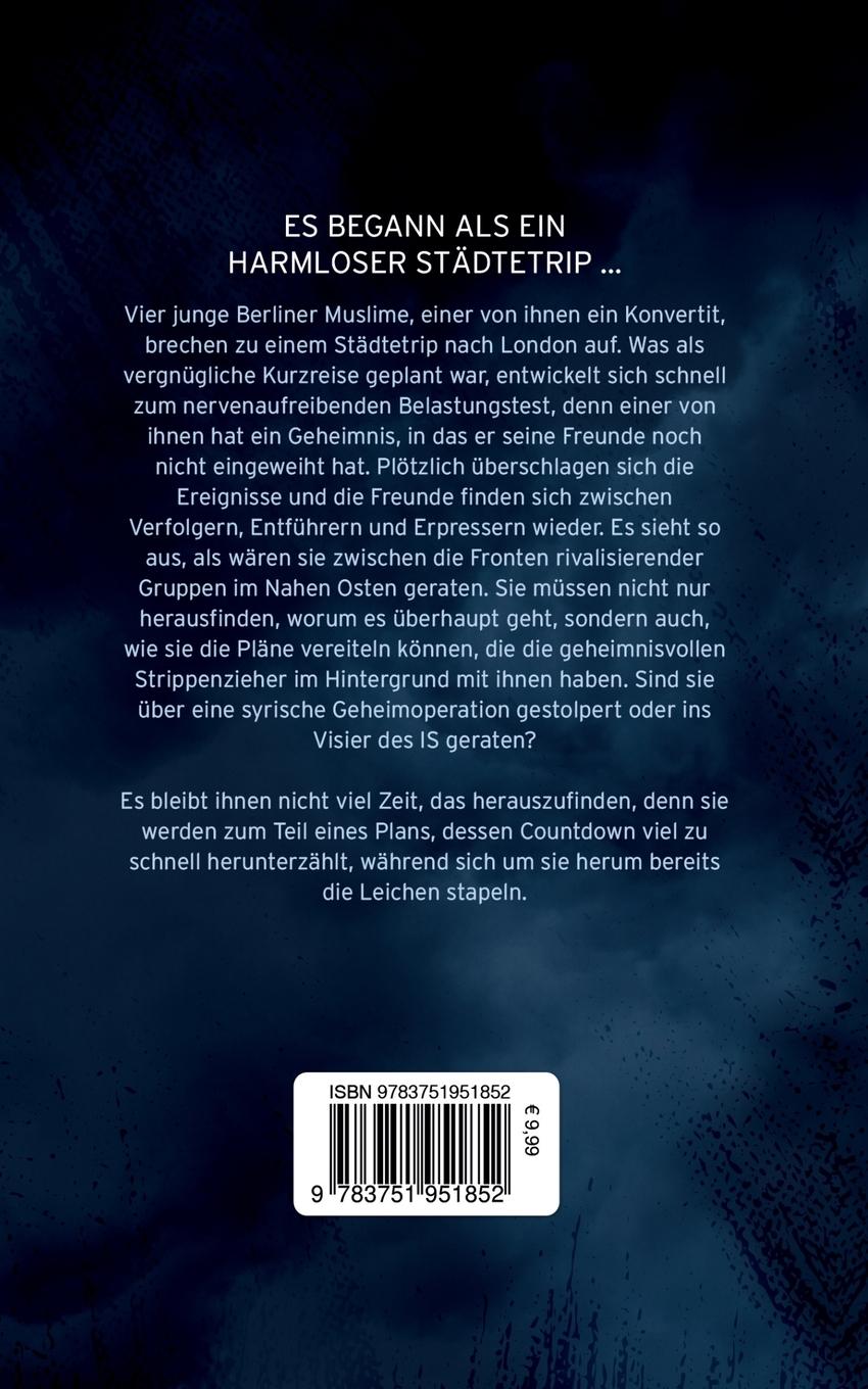 Rückseite: 9783751951852 | Tödliches Geheimnis in London | Alper Soytürk | Taschenbuch | 256 S.