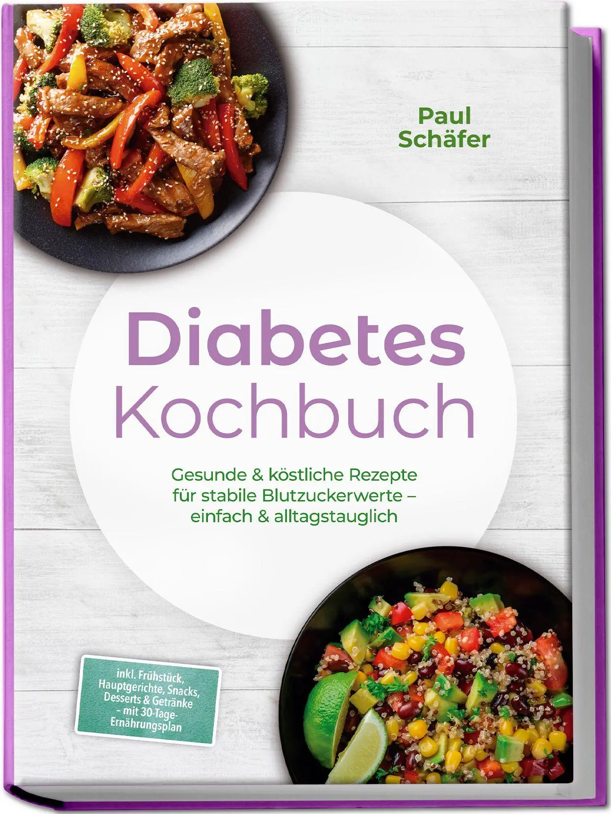 Cover: 9783989101852 | Diabetes Kochbuch: Gesunde &amp; köstliche Rezepte für stabile...
