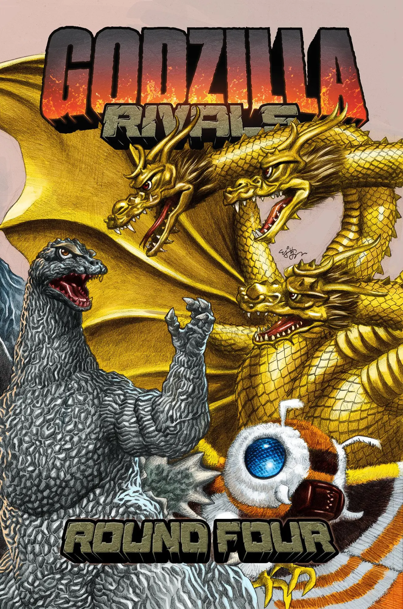 Cover: 9798887241852 | Godzilla Rivals: Round Four | Josh Trujillo (u. a.) | Taschenbuch