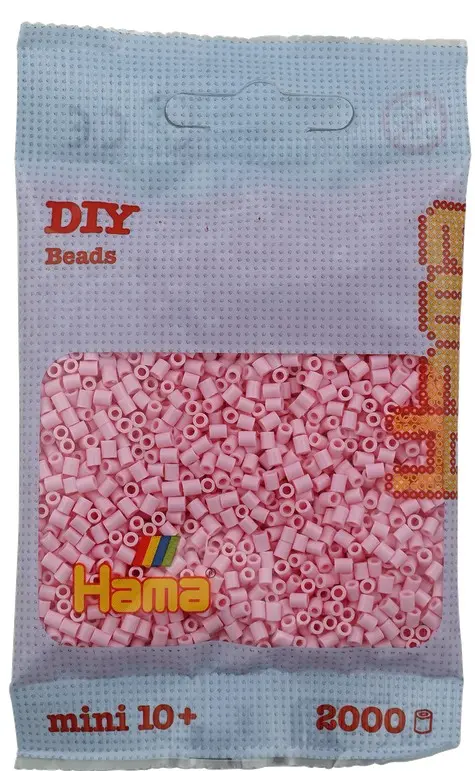 Cover: 28178501952 | Hama 501-95 - DIY Bügelperlen Mini 10+, ca. 2000 Stück, Pastell-Rose