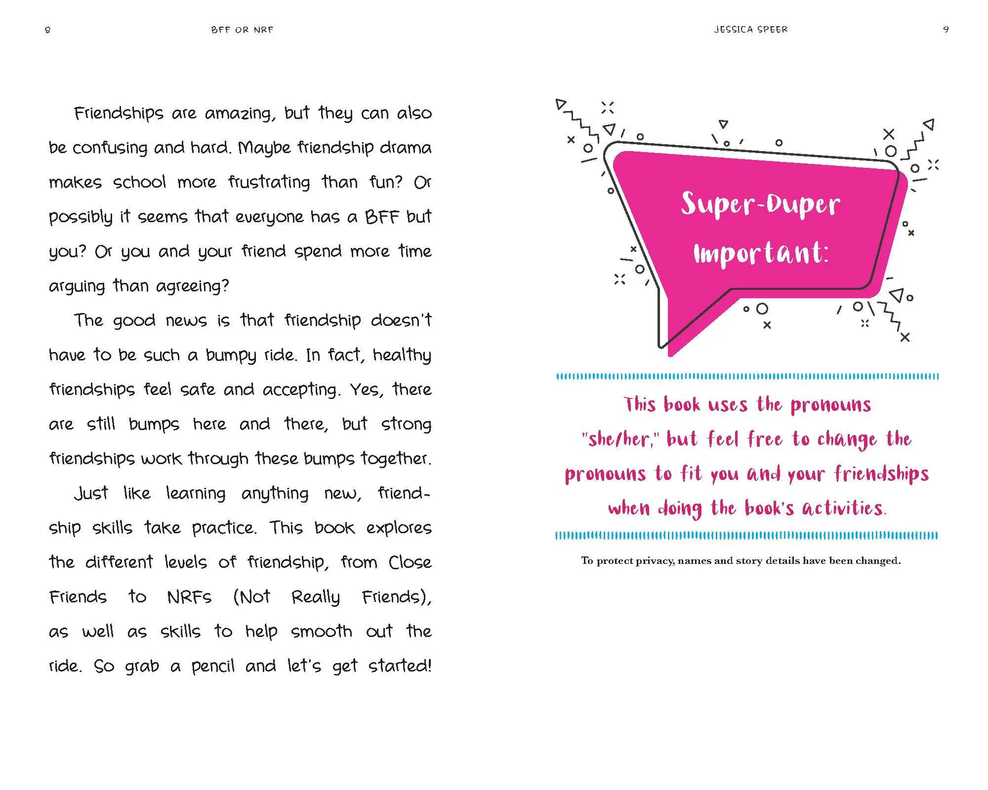 Bild: 9781641701952 | Bff or Nrf (Not Really Friends) | A Girl's Guide to Happy Friendships