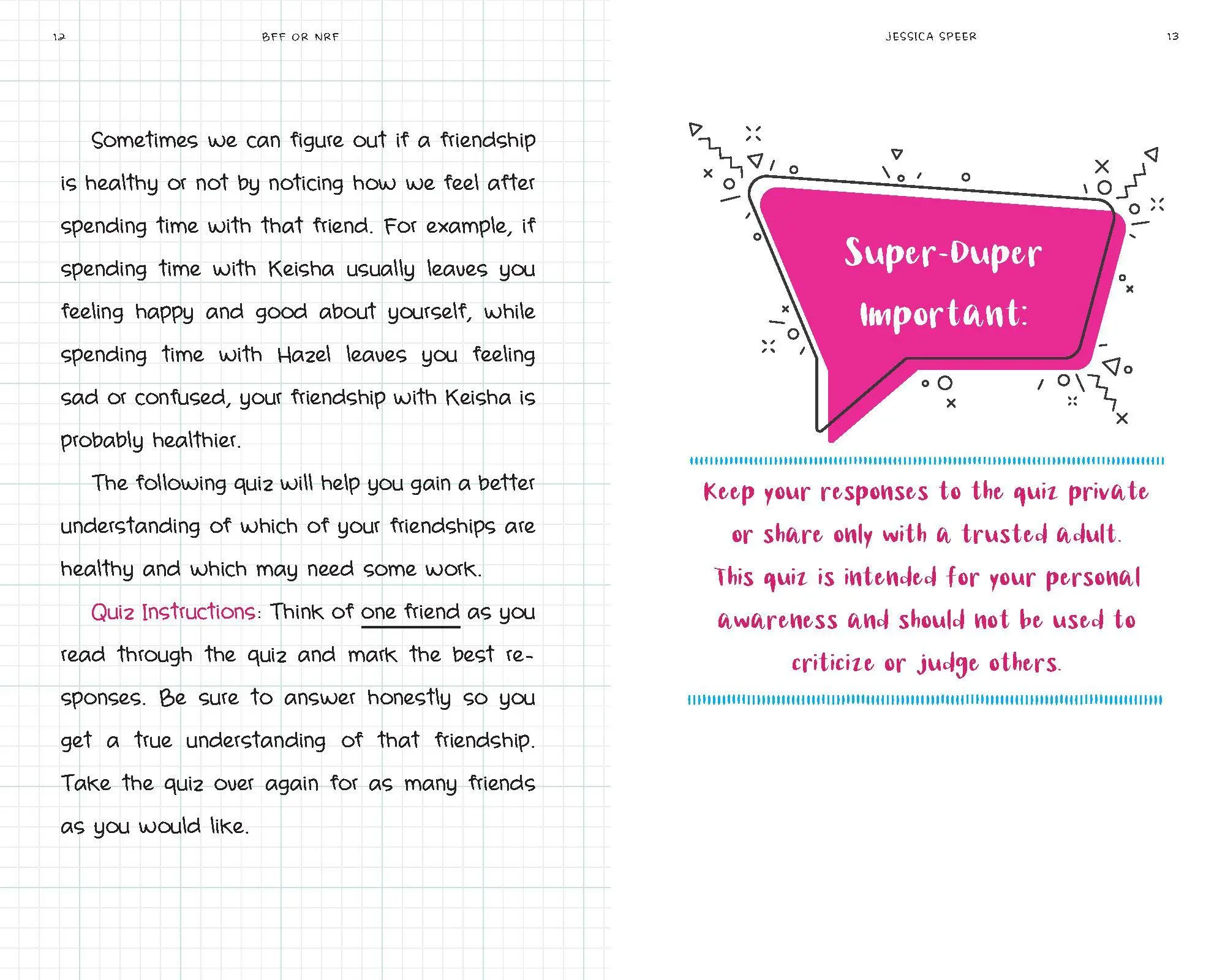 Bild: 9781641701952 | Bff or Nrf (Not Really Friends) | A Girl's Guide to Happy Friendships