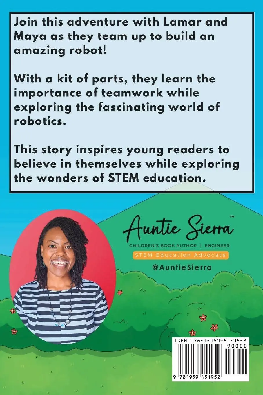 Rückseite: 9781959451952 | Lamar and Maya Build A Robot | Auntie Sierra | Taschenbuch | Englisch
