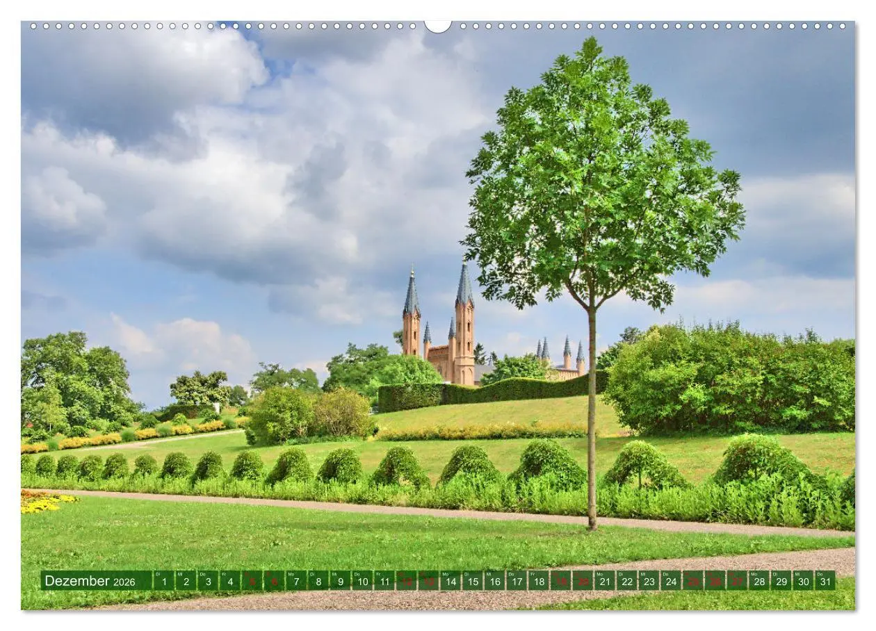 Bild: 9783457601952 | Schlossgarten Neustrelitz (Wandkalender 2026 DIN A2 quer), CALVENDO...
