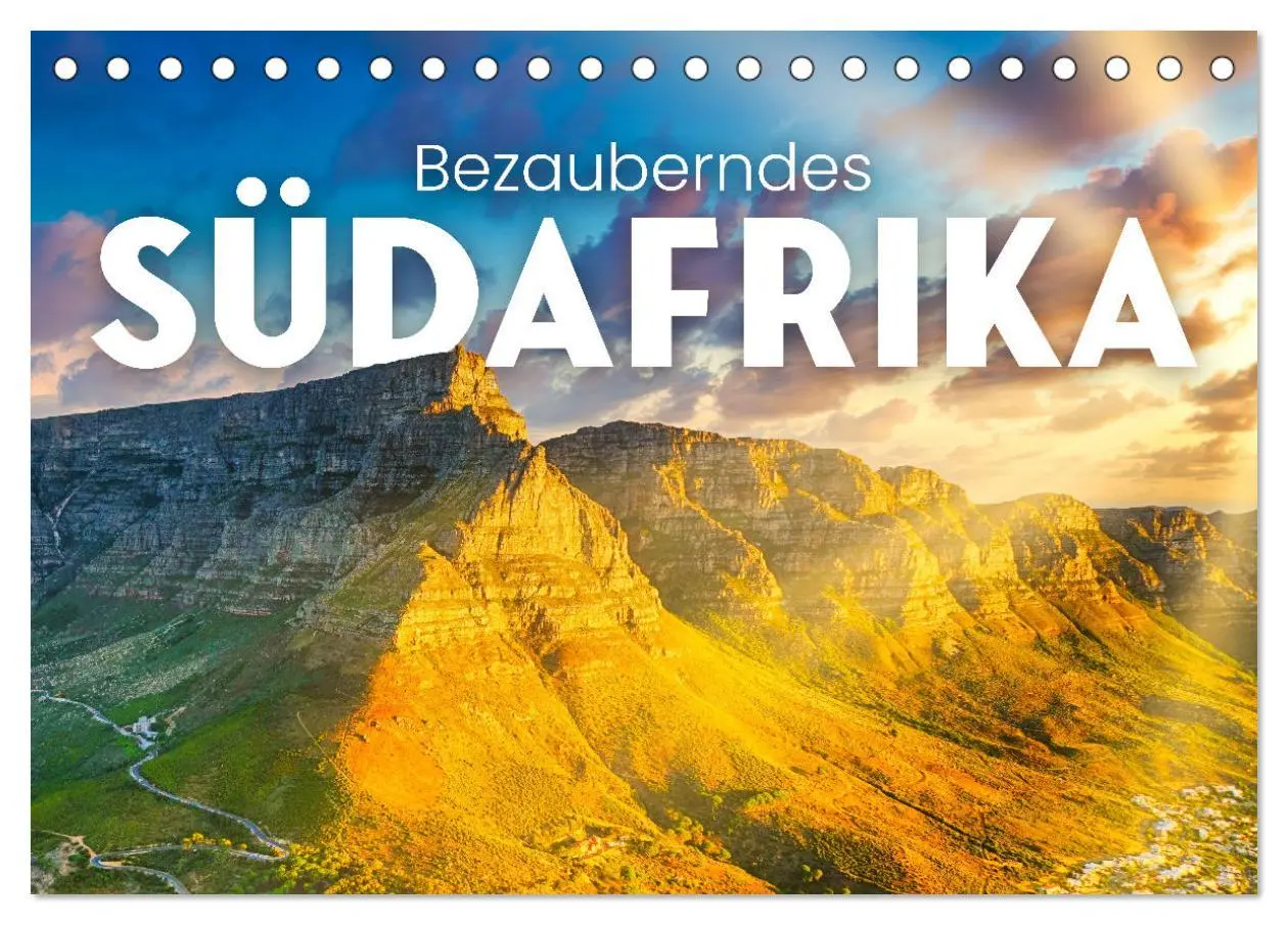 Cover: 9783457911952 | Bezauberndes Südafrika (Tischkalender 2026 DIN A5 quer), CALVENDO...
