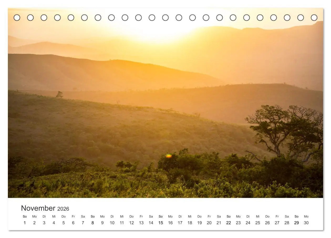 Bild: 9783457911952 | Bezauberndes Südafrika (Tischkalender 2026 DIN A5 quer), CALVENDO...