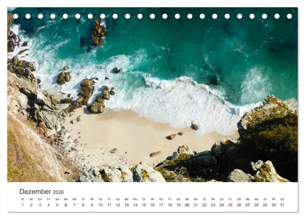 Bild: 9783457911952 | Bezauberndes Südafrika (Tischkalender 2026 DIN A5 quer), CALVENDO...