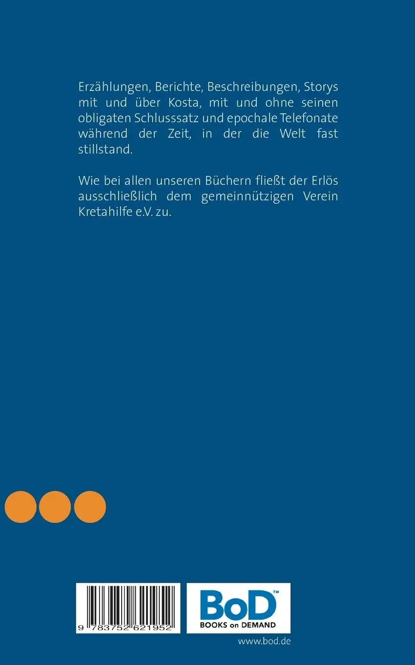 Rückseite: 9783752621952 | Nikos erzählt..... | Geschichten aus Kreta | Niko Papadakis | Buch