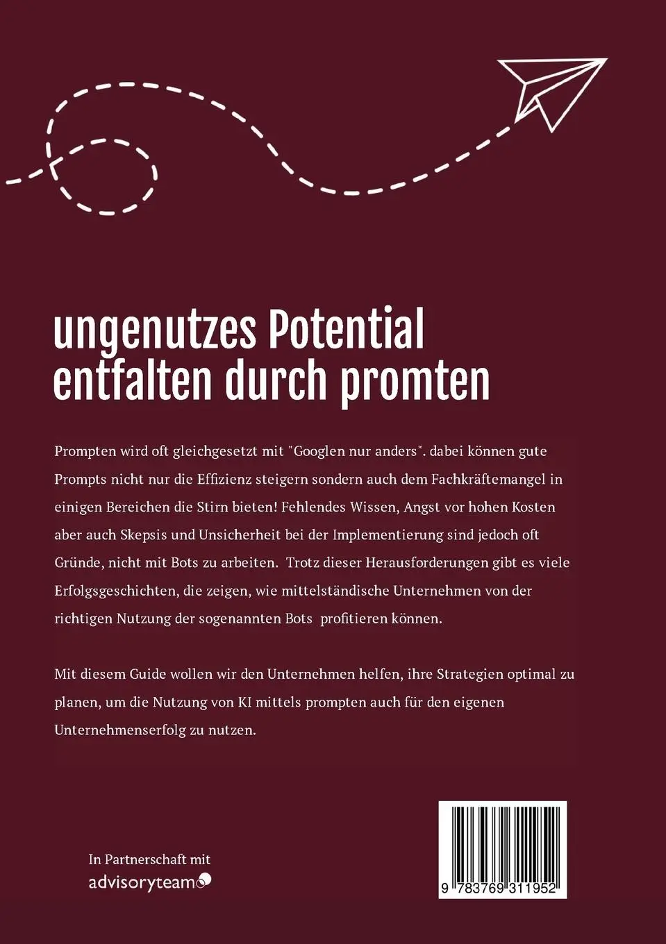 Rückseite: 9783769311952 | Richtig Prompten | ChatGPT und Co. optimal nutzen | Julia Katrin Rohde