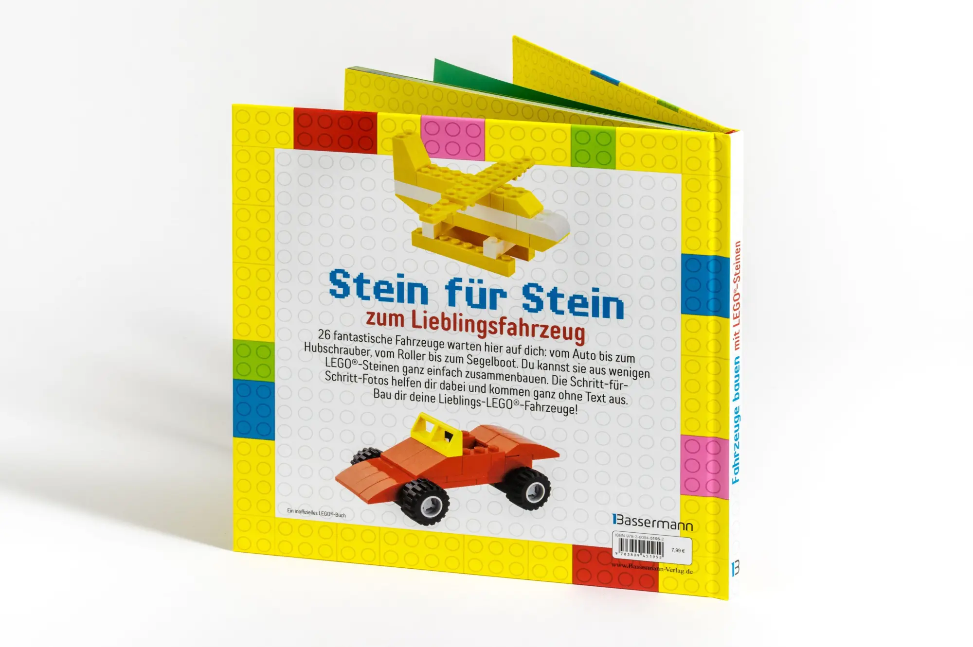 Bild: 9783809451952 | Fahrzeuge bauen mit LEGO®-Steinen. Für Kinder ab 4 Jahren | Buch