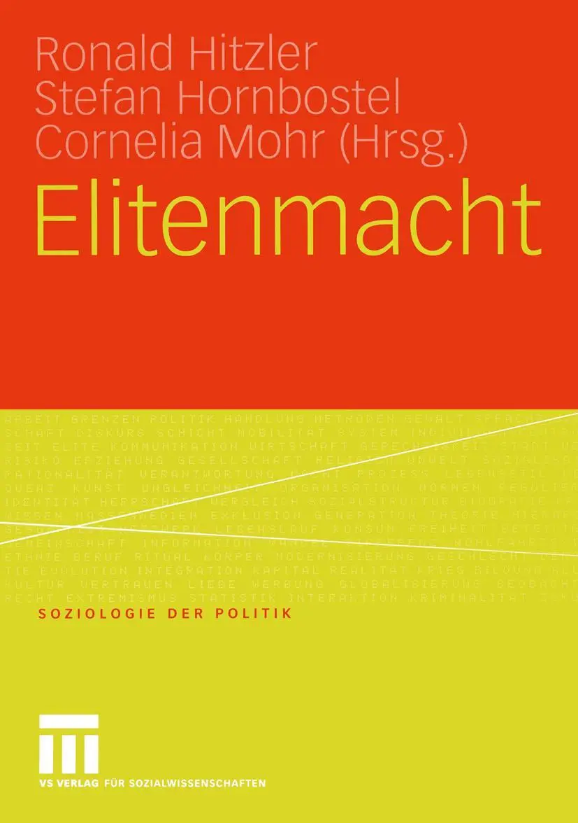 Cover: 9783810031952 | Elitenmacht | Ronald Hitzler (u. a.) | Taschenbuch | 351 S. | Deutsch