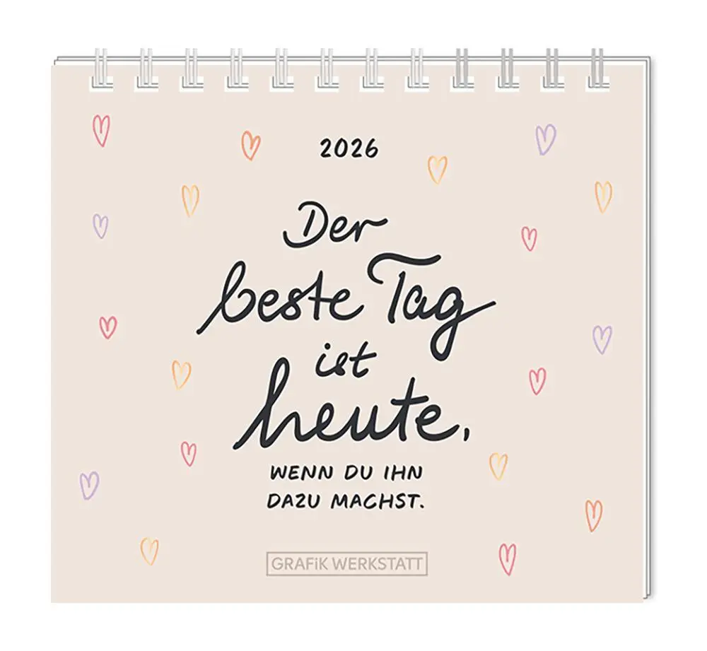 Cover: 9783986361952 | Mini-Kalender 2026 Der beste Tag | Mini-Kalender | Original | Kalender