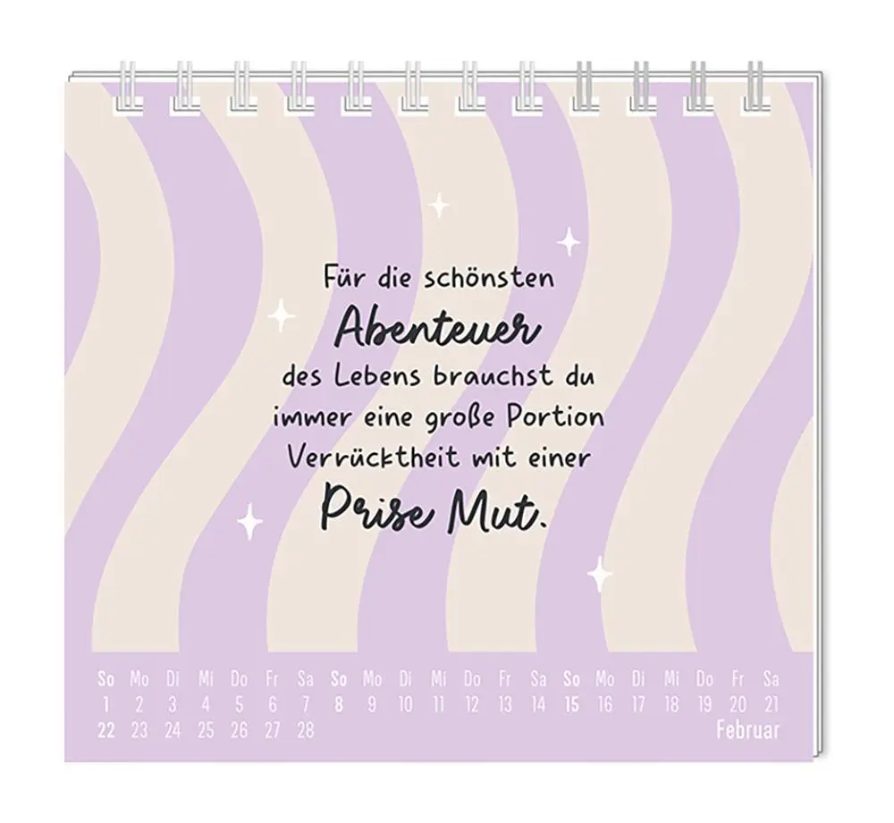 Bild: 9783986361952 | Mini-Kalender 2026 Der beste Tag | Mini-Kalender | Original | Kalender