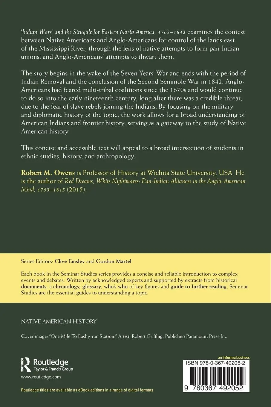 Rückseite: 9780367492052 | 'Indian Wars' and the Struggle for Eastern North America, 1763-1842