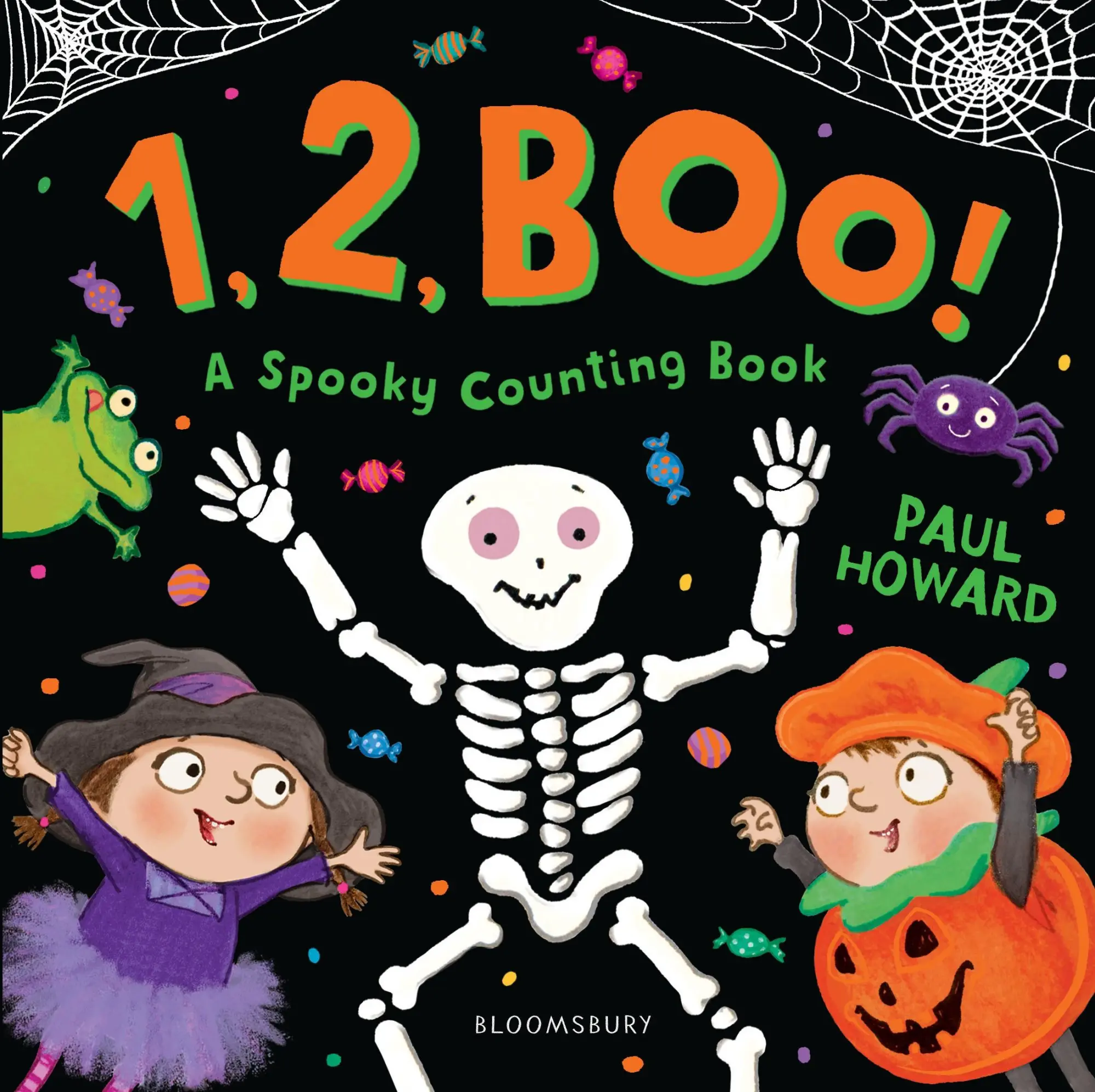 Cover: 9781526612052 | 1, 2, BOO! | A Spooky Counting Book | Paul Howard | Papp-Bilderbuch