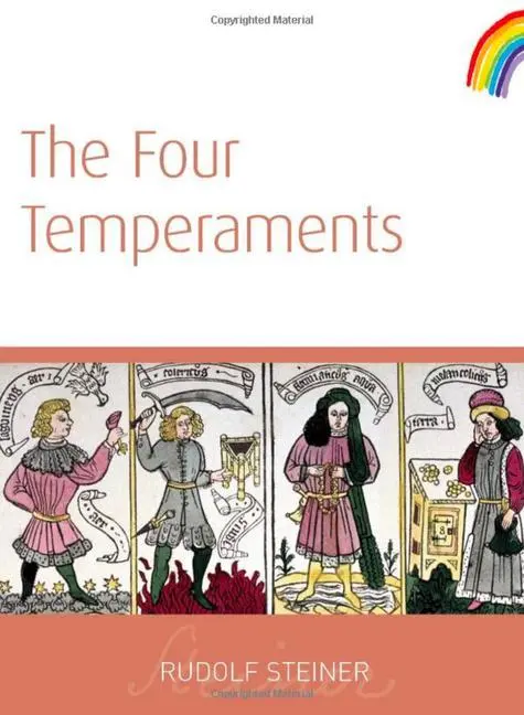Cover: 9781855842052 | The Four Temperaments | (Cw 57) | Rudolf Steiner | Taschenbuch | 2008
