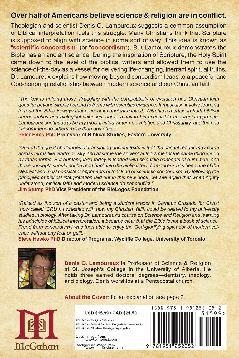 Rückseite: 9781951252052 | The Bible &amp; Ancient Science | Principles of Interpretation | Lamoureux