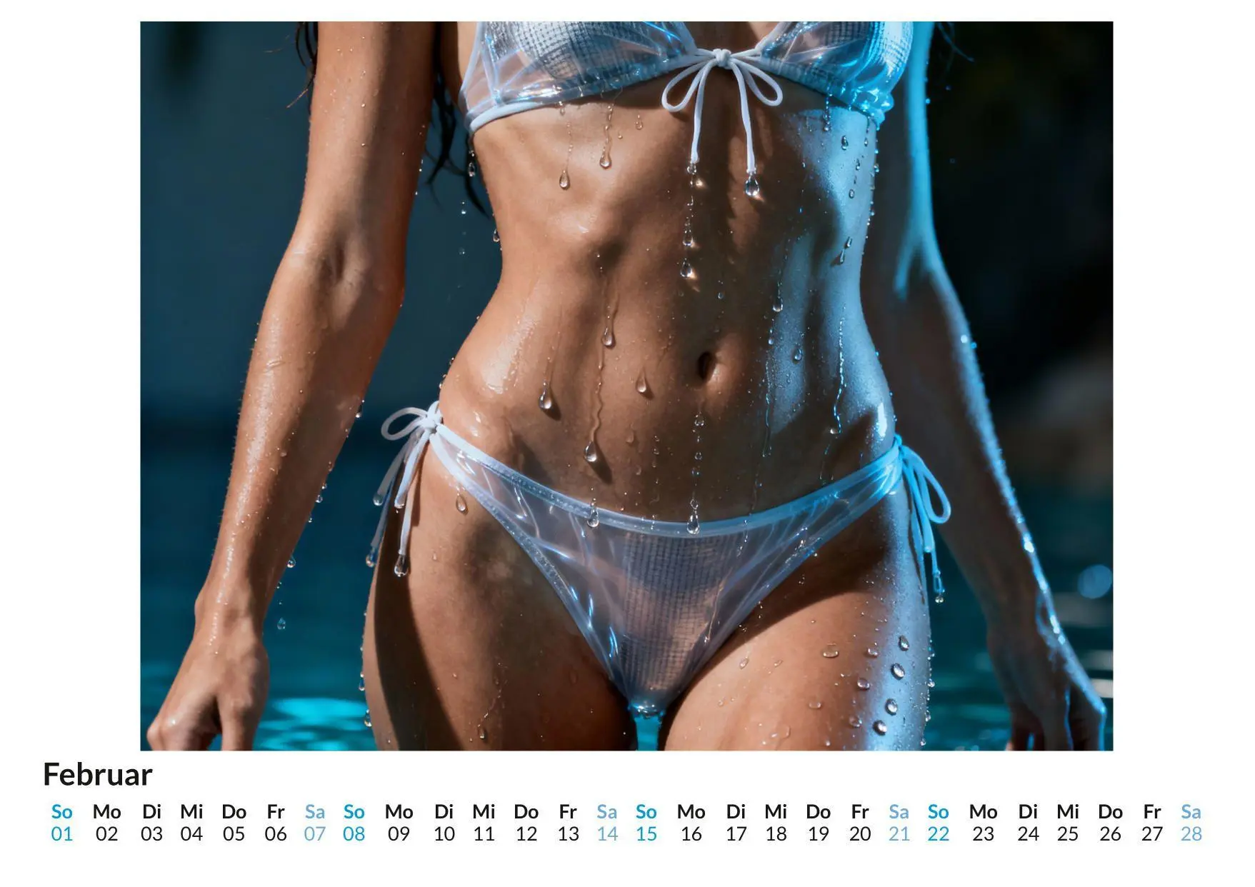 Bild: 9783695332052 | Lässige Surferinnen | Clara Schröder | Kalender | Deutsch | 2026