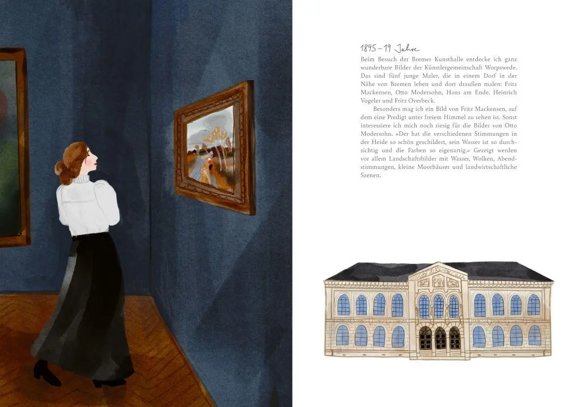 Bild: 9783775762052 | Paula Modersohn-Becker - Ich bin mutig, ich male Kinderbuch über...