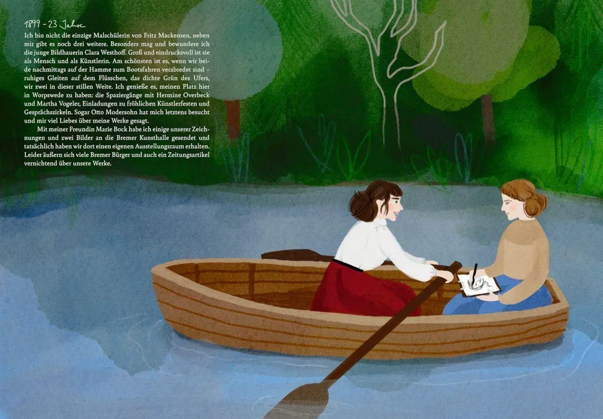 Bild: 9783775762052 | Paula Modersohn-Becker - Ich bin mutig, ich male Kinderbuch über...