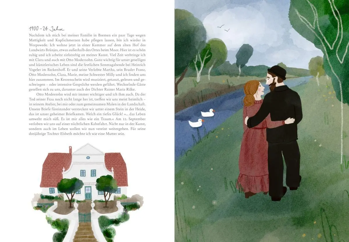 Bild: 9783775762052 | Paula Modersohn-Becker - Ich bin mutig, ich male Kinderbuch über...