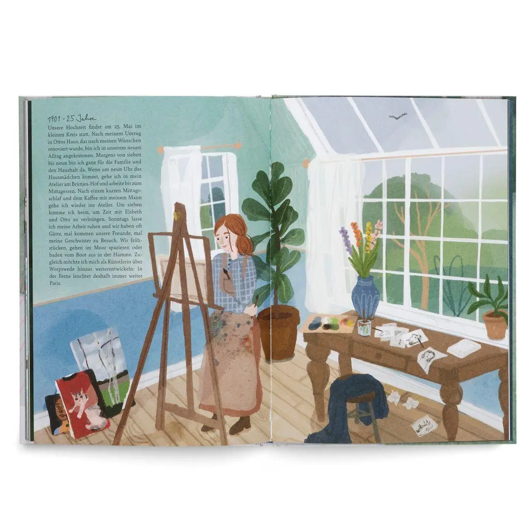 Bild: 9783775762052 | Paula Modersohn-Becker - Ich bin mutig, ich male Kinderbuch über...