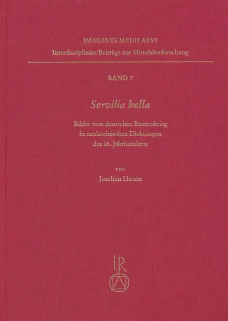Cover: 9783895002052 | Servilia bella | Joachim Hamm | Buch | Deutsch | Reichert