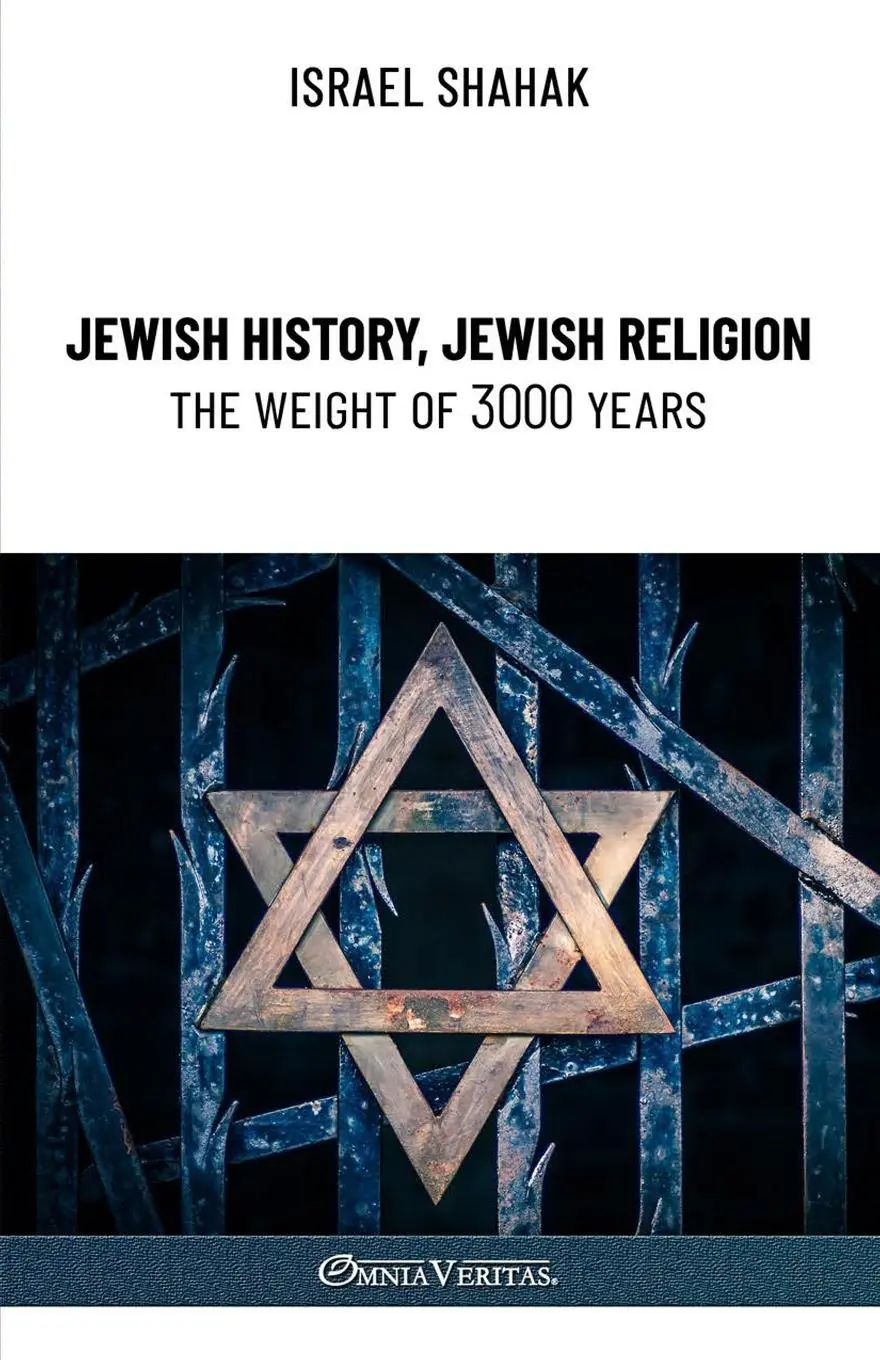 Cover: 9781805402152 | Jewish History, Jewish Religion, the Weight of 3000 Years | Shahak