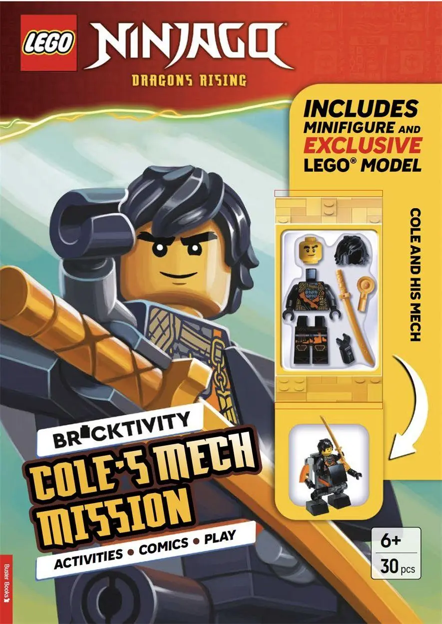 Cover: 9781837252152 | LEGO® NINJAGO®: Cole's Mech Mission (with Cole minifigure and...