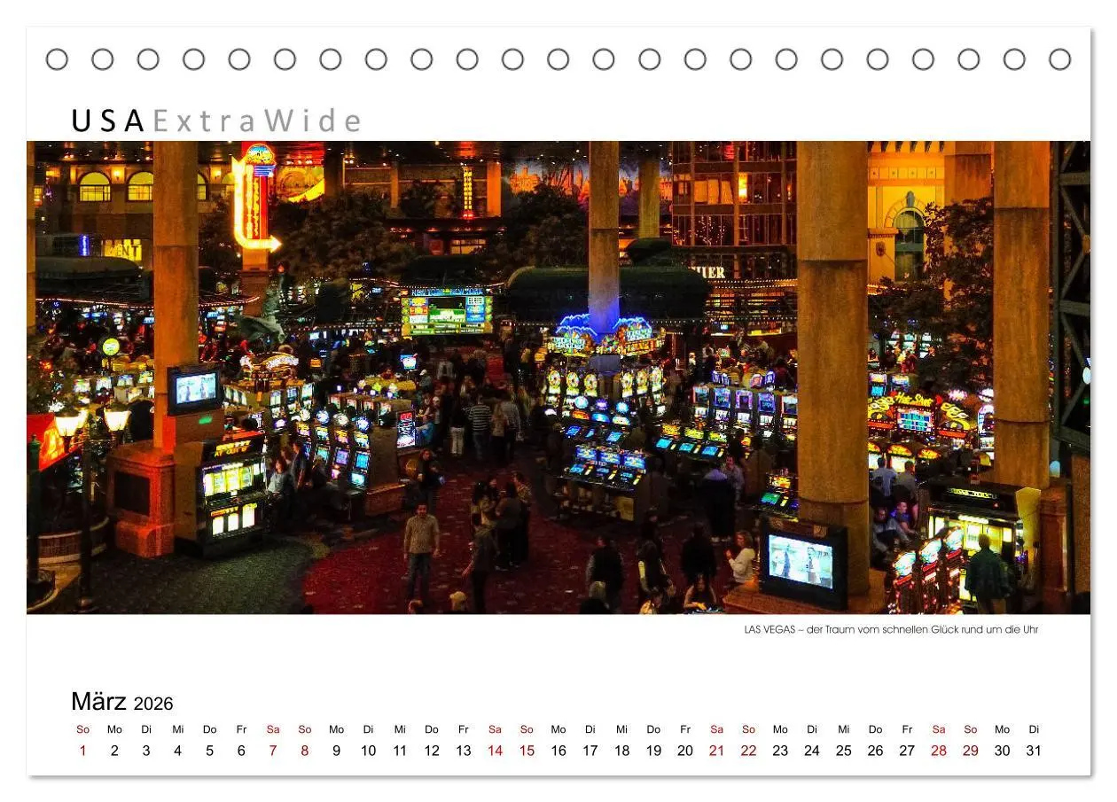 Bild: 9783457272152 | Impressionen aus LAS VEGAS (Tischkalender 2026 DIN A5 quer),...