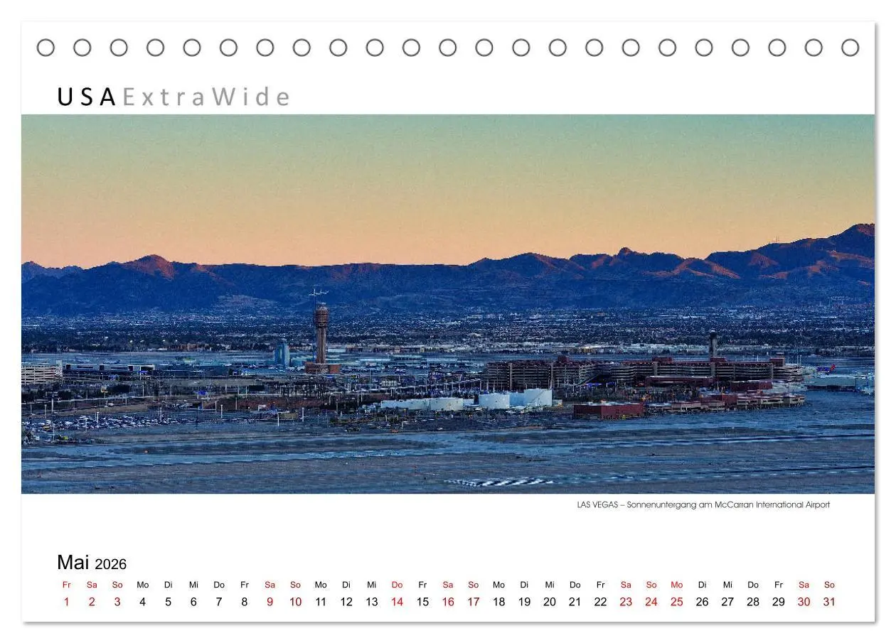 Bild: 9783457272152 | Impressionen aus LAS VEGAS (Tischkalender 2026 DIN A5 quer),...