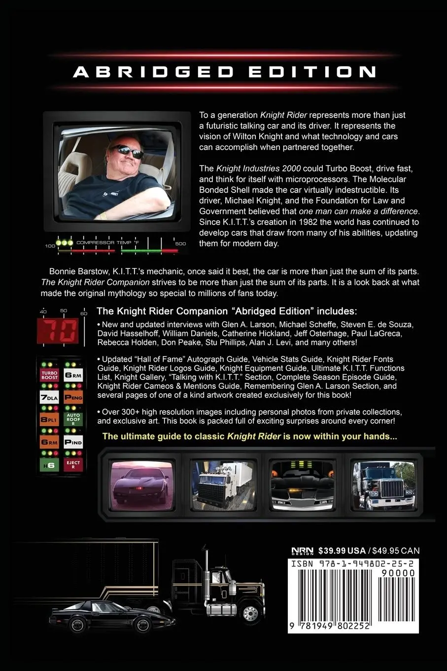 Rückseite: 9781949802252 | The Knight Rider Companion Abridged Edition | Nick Nugent | Buch