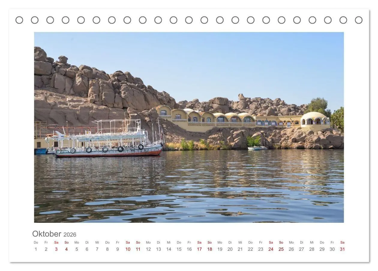Bild: 9783516662252 | Ägypten - unterwegs mit Julia Hahn (Tischkalender 2026 DIN A5...